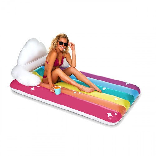 Giant Rainbow Pool Lounger