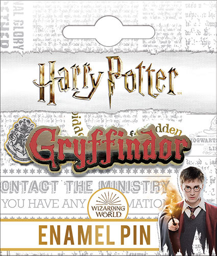 Harry Potter Gryffindor Name Enamel Pin