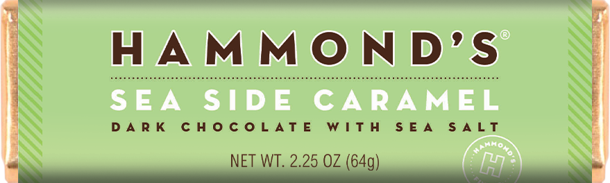 Hammond's Dark Chocolate Sea Side Caramel Bar
