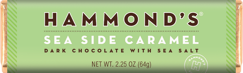 Hammond's Dark Chocolate Sea Side Caramel Bar