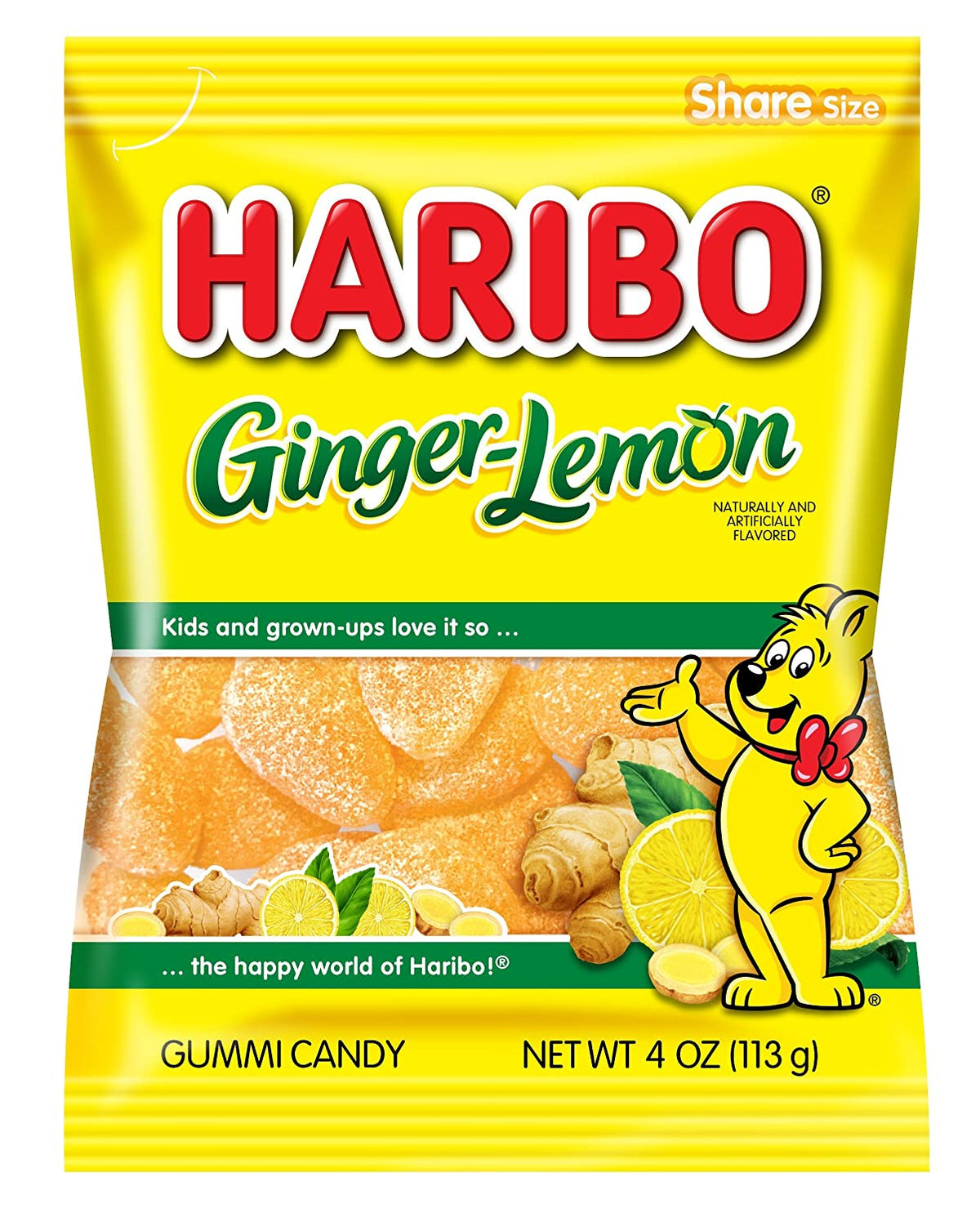 Haribo Ginger Lemon Gummi