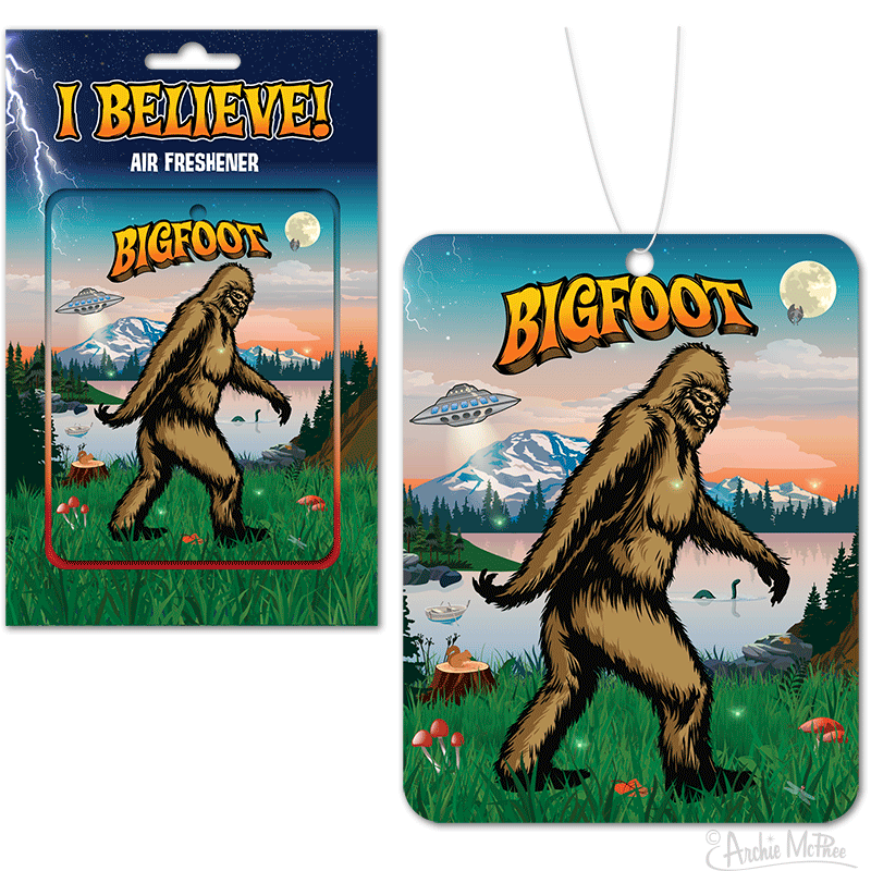 I Believe Bigfoot Air Freshener