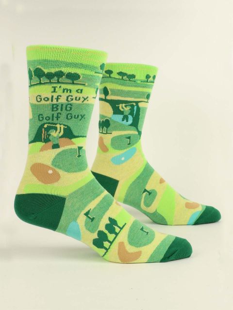 I'm A Golf Guy Big Golf Guy Men's Socks