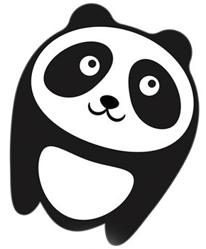 Panda CuddleKite Kite