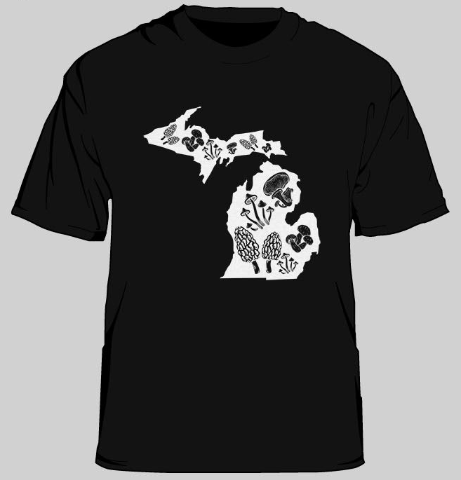 Magic Michigan Mushroom Men's T-Shirt