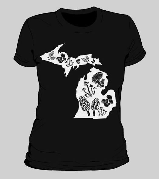 Magic Michigan Mushroom Women's T-Shirt