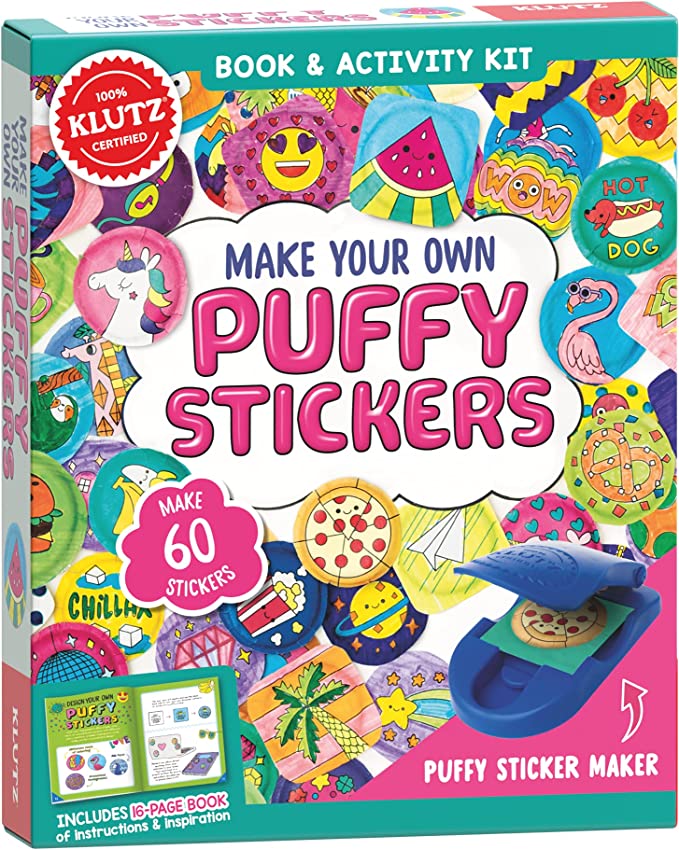 Make Your Own Puffy Stickers Book & Activity Kit