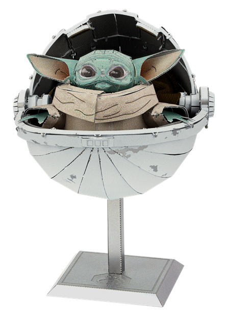 Star Wars The Mandalorian The Child Grogu Metal Model