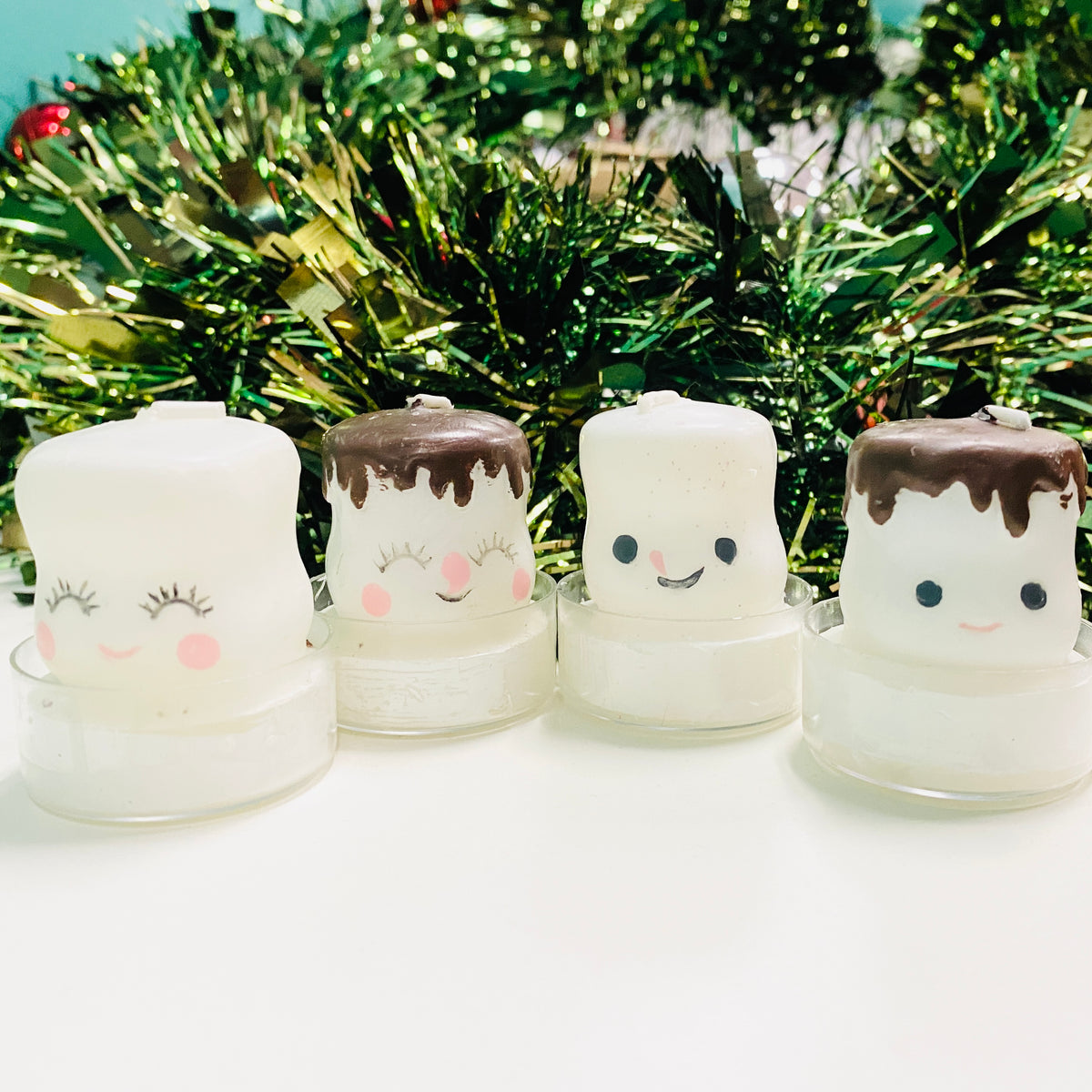 Marshmallow Candle Set