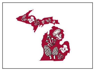 MAGNET Michigan Mushrooms