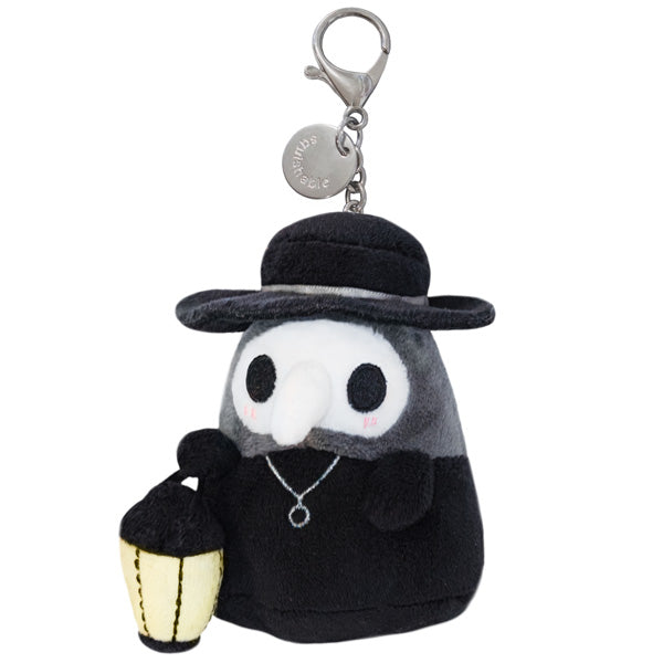Micro Plague Doctor Plush Keychain 3"