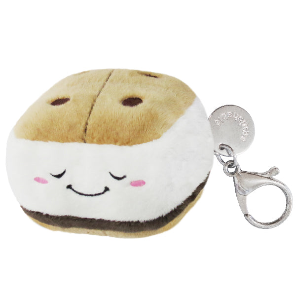 Micro S'more Plush Keychain 3"