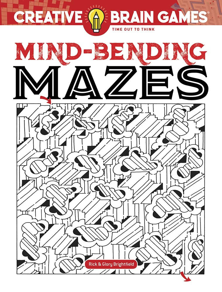 Mind-Bending Mazes Game Book