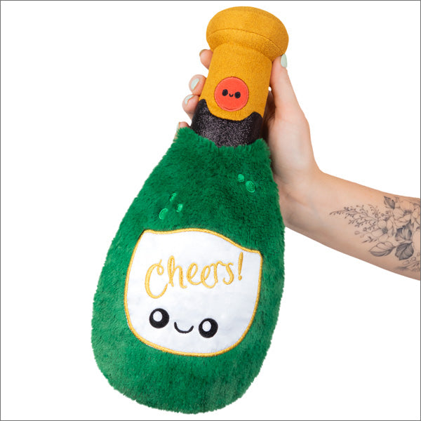 Mini Champagne Bottle Plush 14"