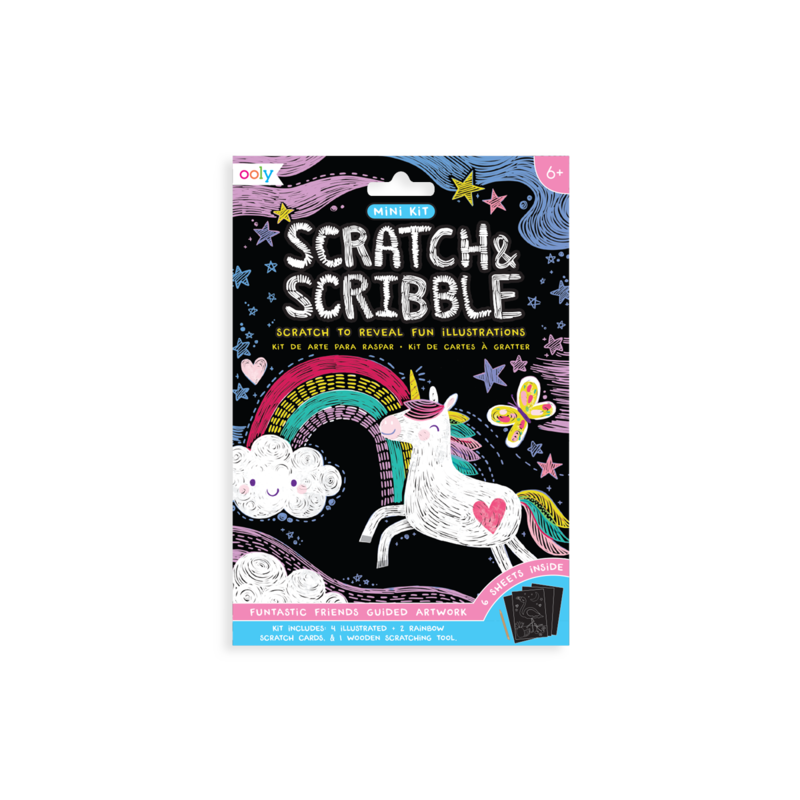 Mini Scratch & Scribble Funtastic Friends