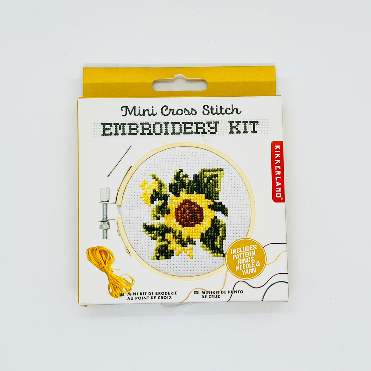 Mini Sunflower Cross Stitch Embroidery Kit