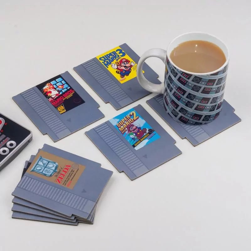 NES Cartridge Coasters Nintendo