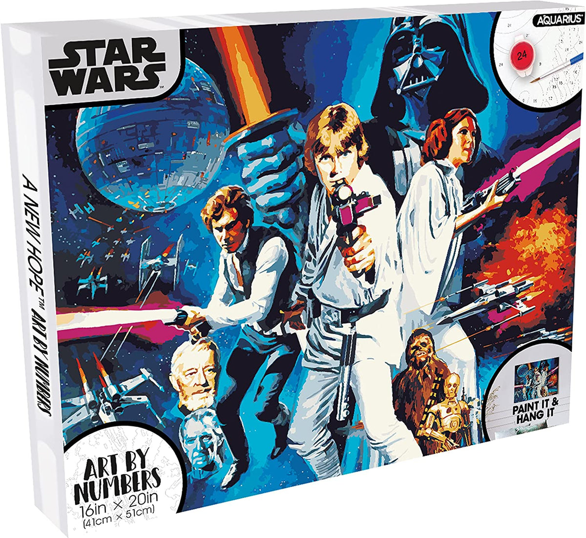 Star Wars One Sheet Art By Numbers