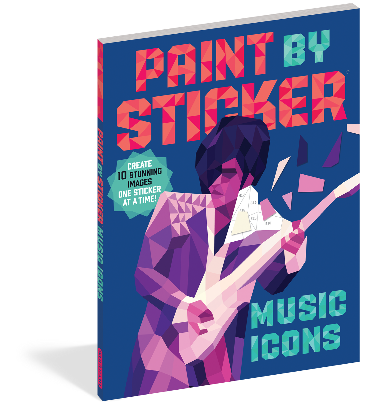 Paint By Sticker Music Icons