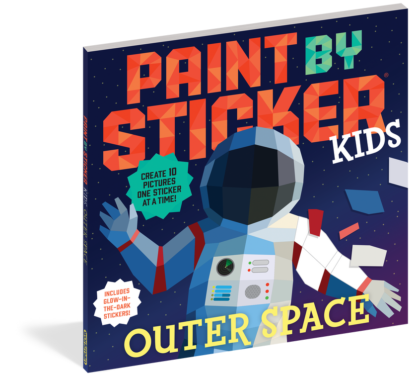 Paint By Sticker Kids Outer Space
