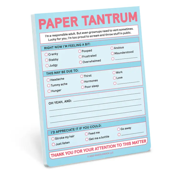 Paper Tantrum Nifty Notes Pastel