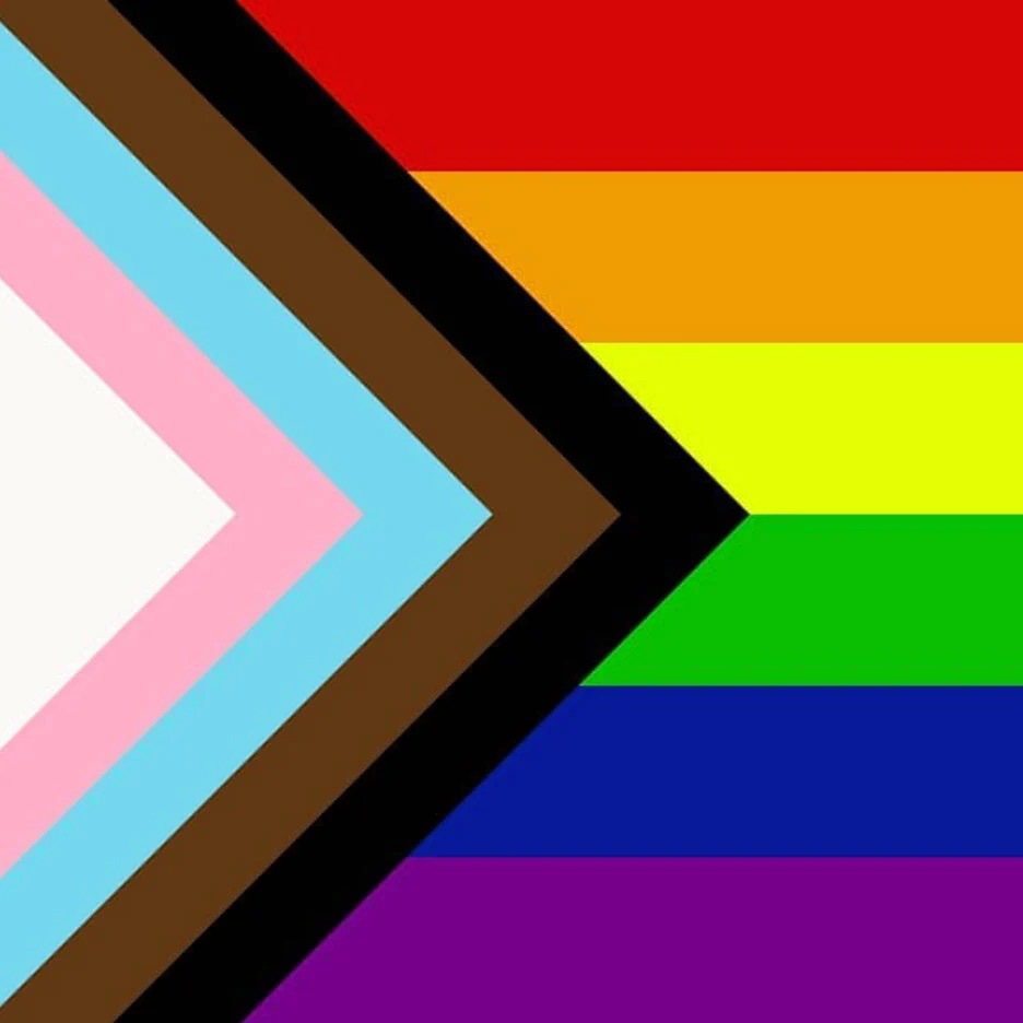 Progress Pride Flag Vinyl Sticker