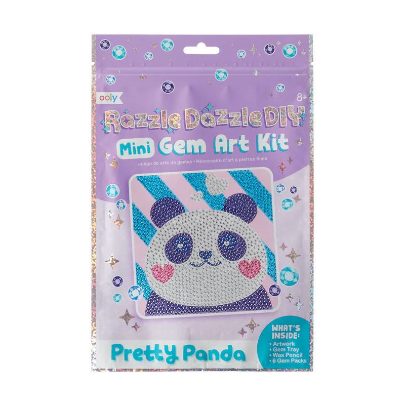 Razzle Dazzle DIY Mini Gem Art Kit Pretty Panda