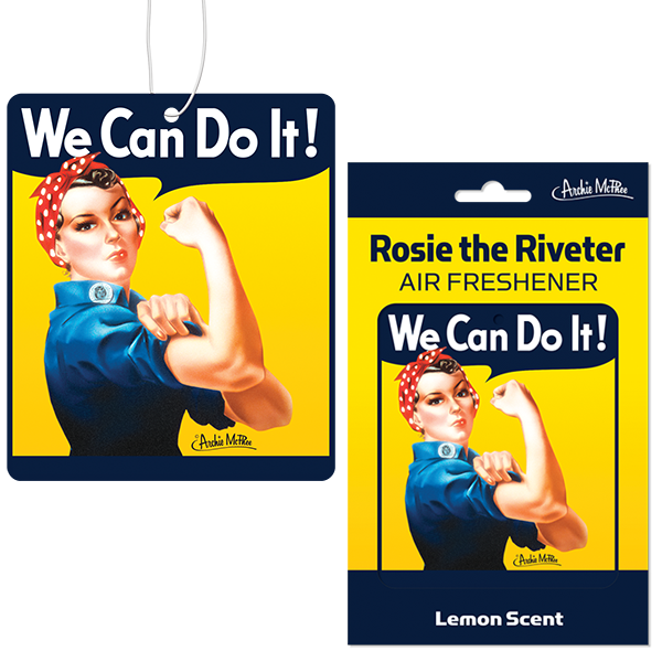Rosie The Riveter Air Freshener