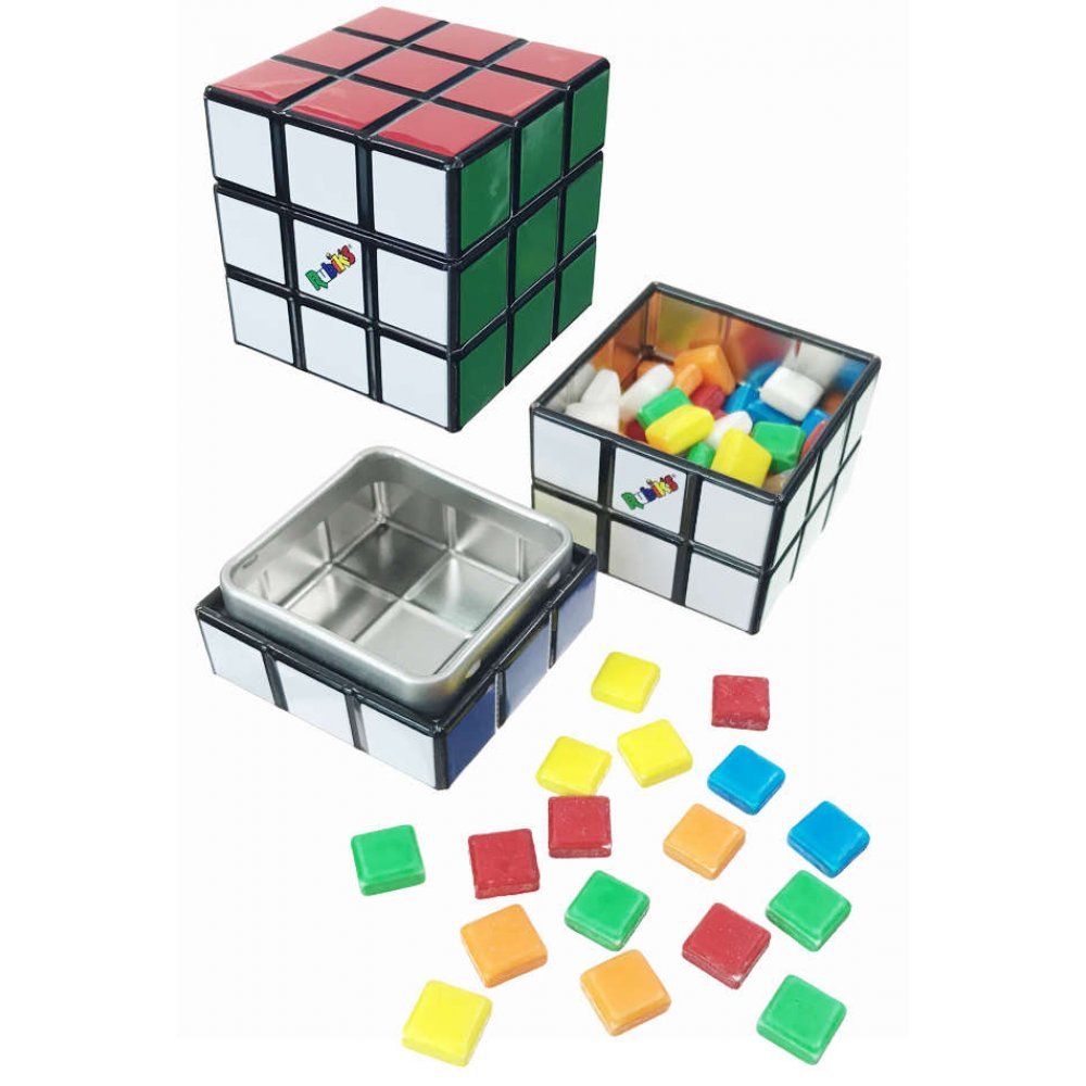 Rubik's Cube Candy Tin