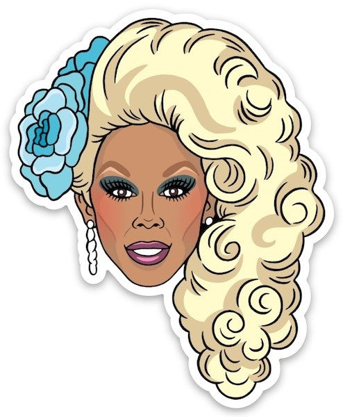 RuPaul Die Cut Sticker