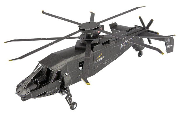 S-97 Raider Metal Model