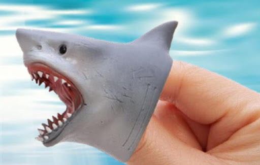 Shark Baby Finger Puppet