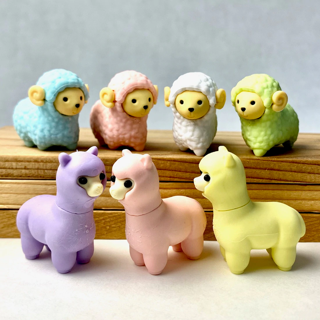 Sheep OR Llama Eraser Iwako