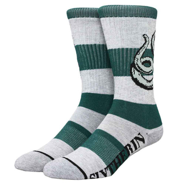 Slytherin Striped Men's Socks Harry Potter