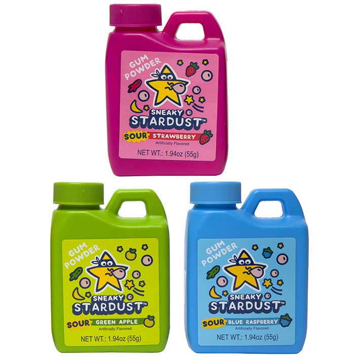 Sneaky Stardust Gum Powder Sour (Choose Flavor)