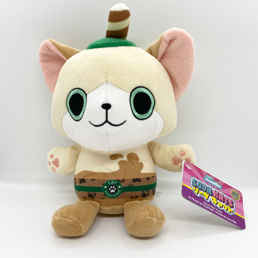 Soda Kats Cat Pawchino Plush