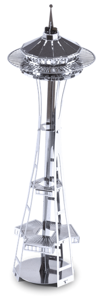 Space Needle Metal Model