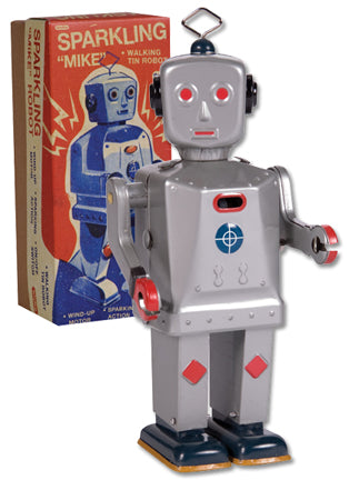 Sparkling Mike Robot Wind Up