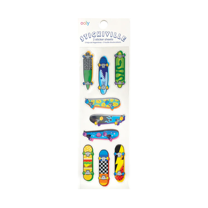 Stickiville Skateboard Stickers Skinny