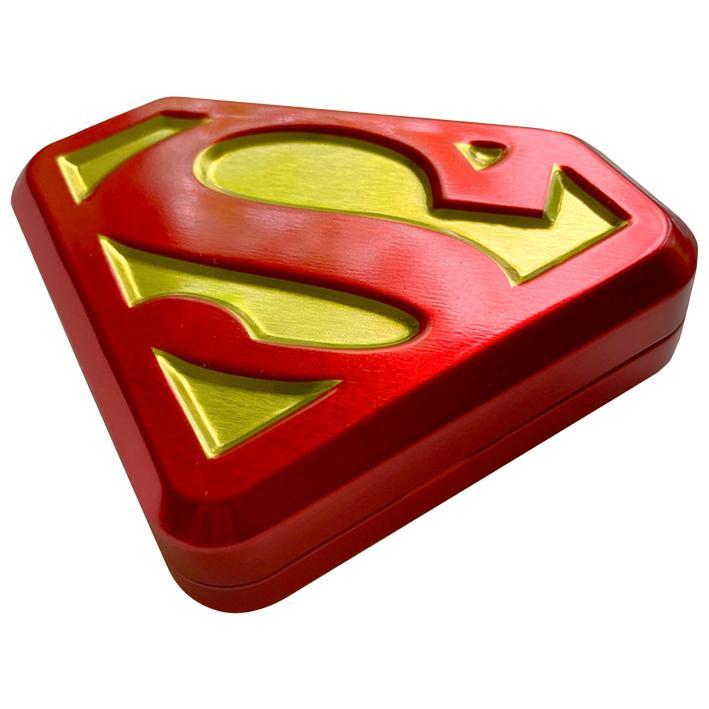 Superman Shield Cherry Sours Candy Tin DC Comics