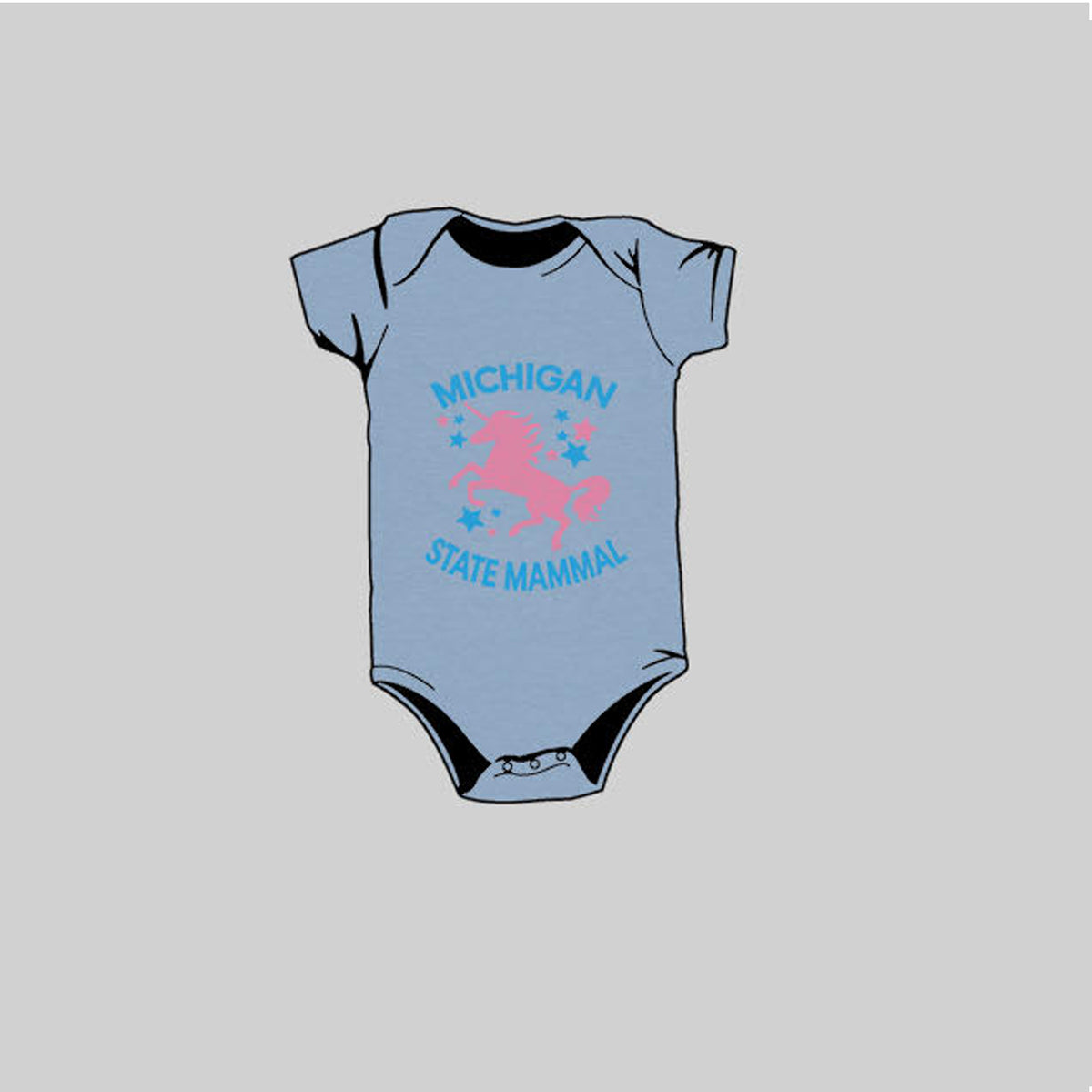 Michigan State Mammal Onesie