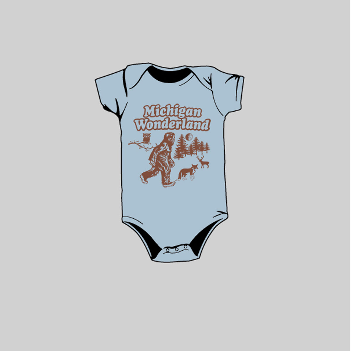 Michigan Wonderland Onesie