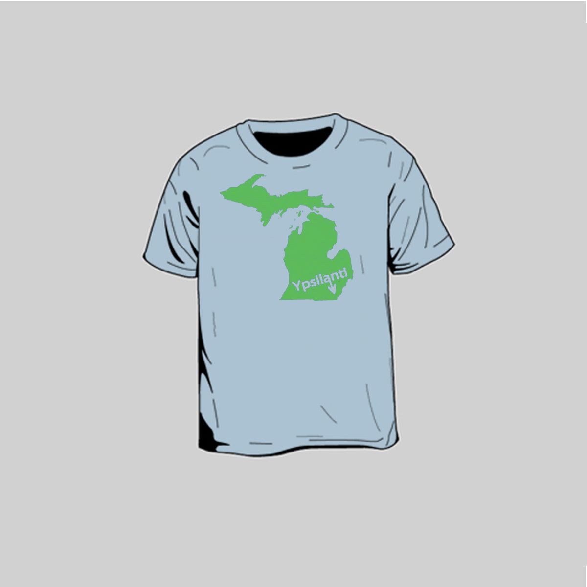 Ypsilanti Arrow Toddler's T-Shirt