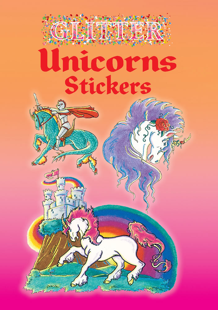 Glitter Unicorn Stickers