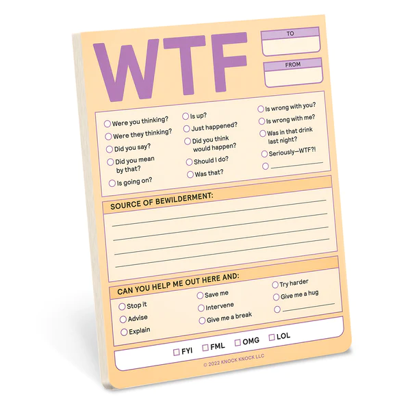 WTF Nifty Notes Pastel