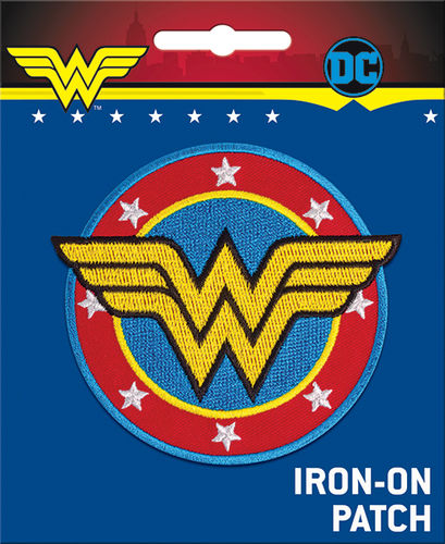DC Comics Wonder Woman Logo Iron-On Patch