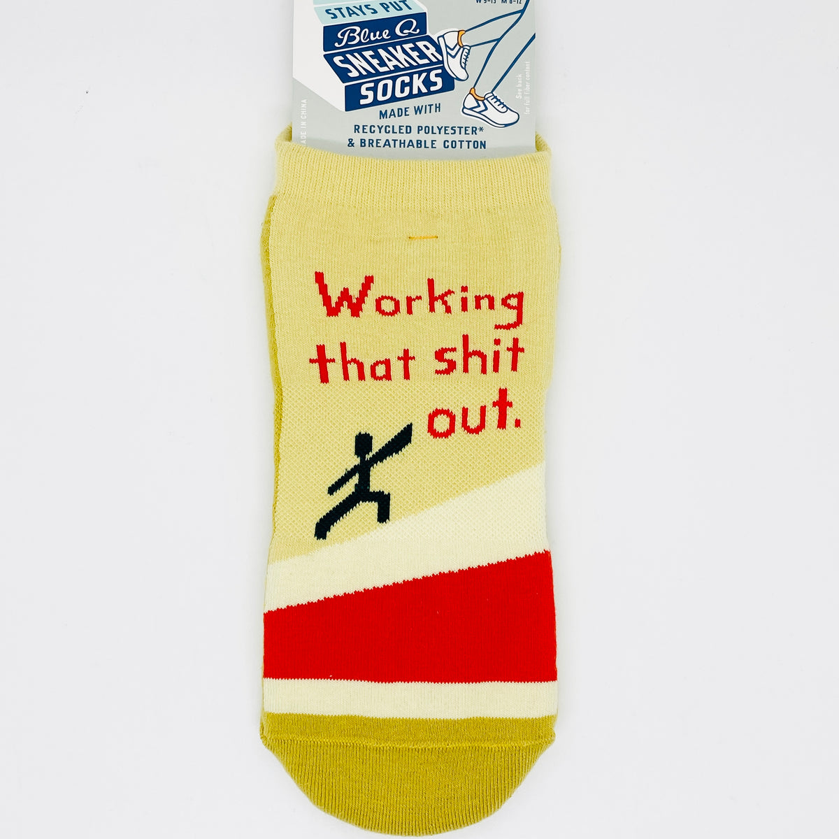 Working That Shit Out Sneaker Socks Small