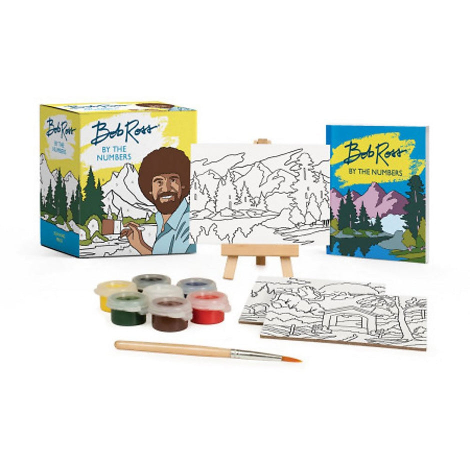 Bob Ross By The Numbers Paint By Number Kit