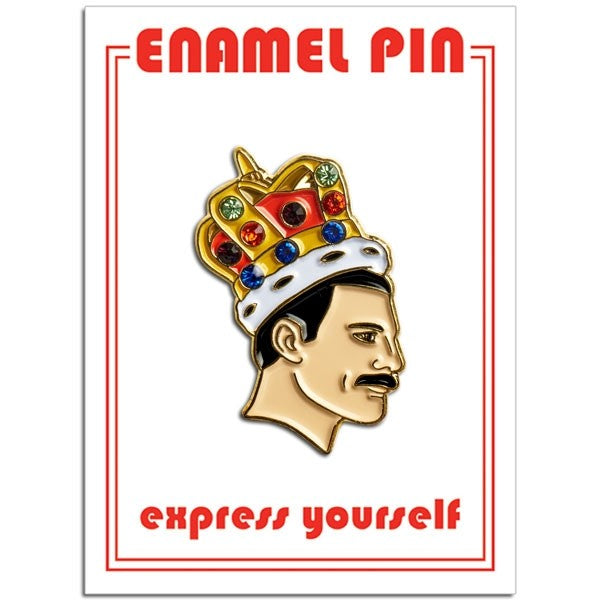 Freddie Mercury Enamel Pin